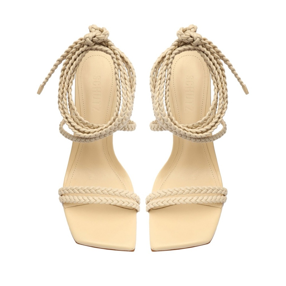 Schutz “Jada” braided heeled sandals - Picture 2 of 4